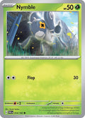2023 Pokemon: SV04: Paradox Rift (PAR) - Nymble - 014/182 (#014/182, Common) (Reverse Holofoil, Near Mint)