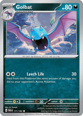 2023 Pokemon: SV04: Paradox Rift (PAR) - Golbat (#111/182, Common) (Reverse Holofoil, Near Mint)