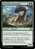 2023 Magic: The Gathering: The Lost Caverns of Ixalan (LCI) - Thrashing Brontodon (#216, Uncommon) (, Near Mint)