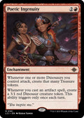2023 Magic: The Gathering: The Lost Caverns of Ixalan (LCI) - Poetic Ingenuity (#161, Rare) (, Near Mint)