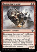 2023 Magic: The Gathering: The Lost Caverns of Ixalan (LCI) - Rampaging Ceratops (#162, Uncommon) (, Near Mint)