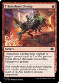 2023 Magic: The Gathering: The Lost Caverns of Ixalan (LCI) - Triumphant Chomp (#170, Uncommon) (, Near Mint)