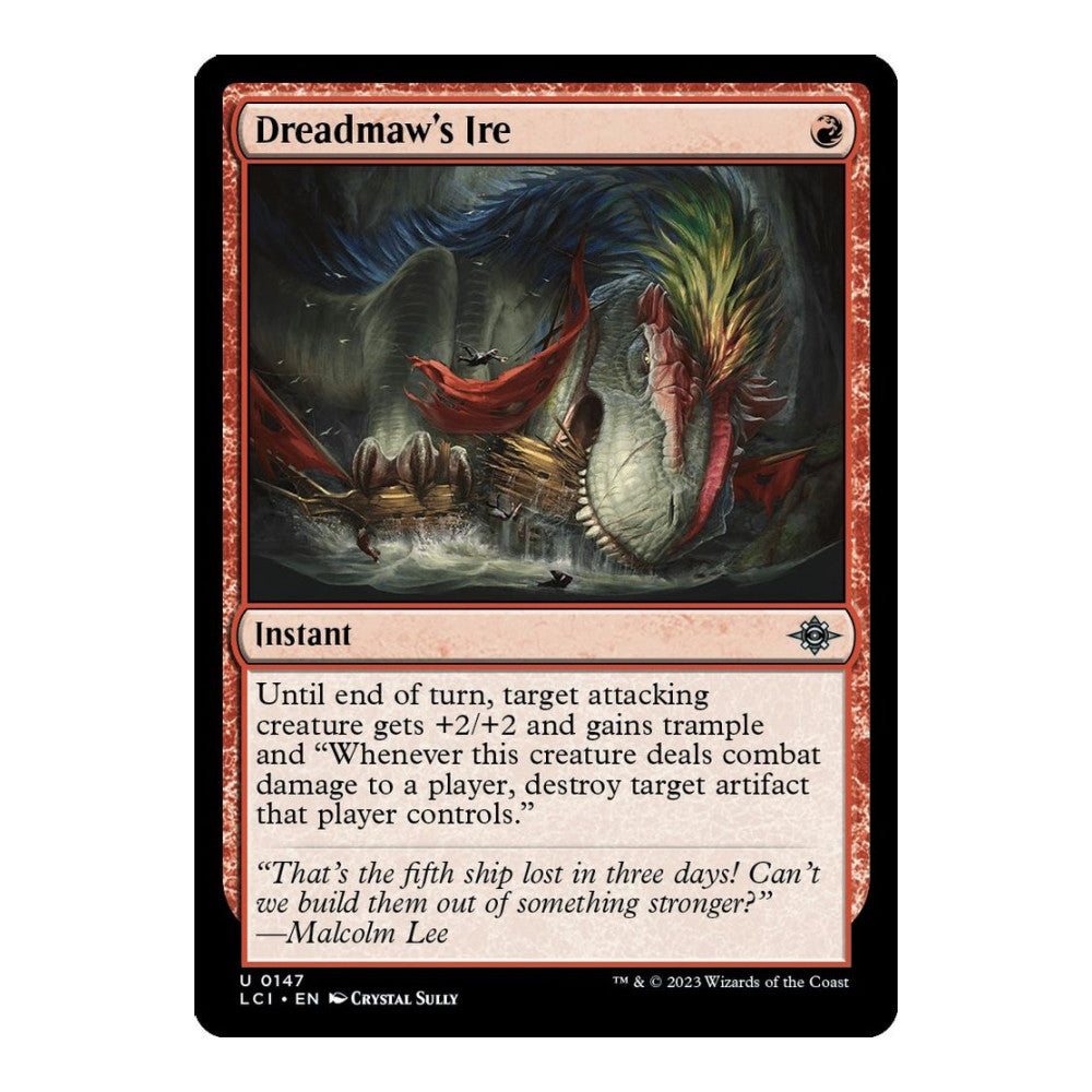 Dreadmaws Ire - The Lost Caverns of Ixalan () - Near Mint -