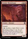 2023 Magic: The Gathering: The Lost Caverns of Ixalan (LCI) - Seismic Monstrosaur (#166, Common) (, Near Mint)