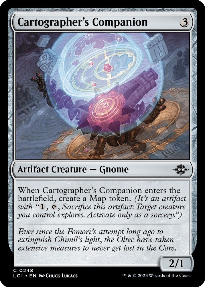 2023 Magic: The Gathering: The Lost Caverns of Ixalan (LCI) - Cartographers Companion (#248, Common) (, Near Mint)
