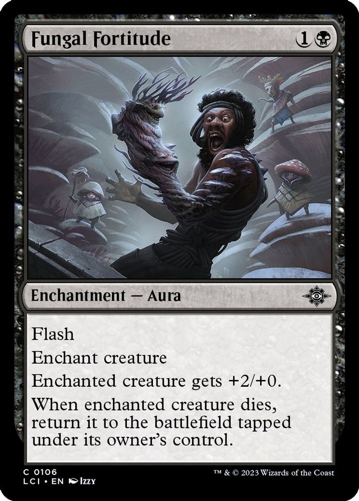 2023 Magic: The Gathering: The Lost Caverns of Ixalan (LCI) - Fungal Fortitude (#106, Common) (, Near Mint)