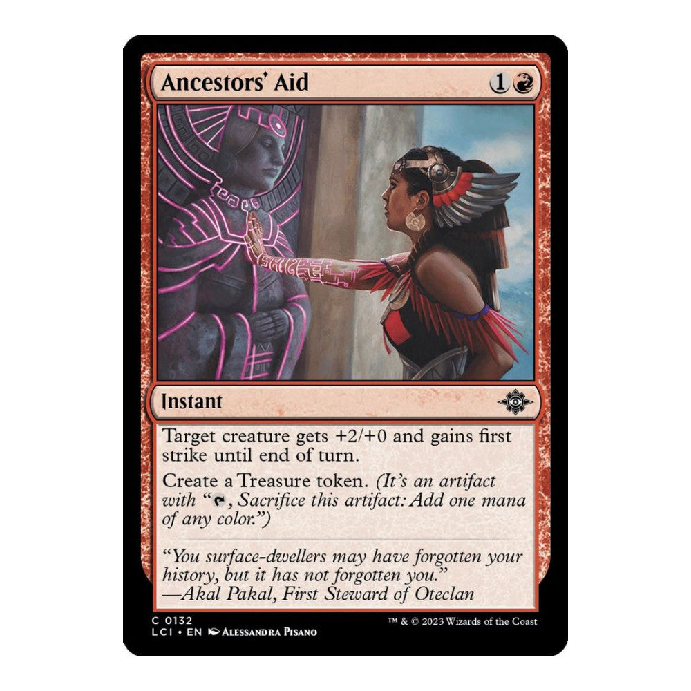 Ancestors Aid - The Lost Caverns of Ixalan () - Near Mint -