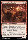 2023 Magic: The Gathering: The Lost Caverns of Ixalan (LCI) - Burning Sun Cavalry (#138, Common)