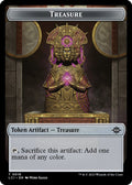 2023 Magic: The Gathering: The Lost Caverns of Ixalan (LCI) - Treasure 0018 Bat Double Sided Token (#18 // 6, T) (Foil, Near Mint)