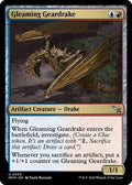 2024 Magic: The Gathering: Murders at Karlov Manor (MKM) - Gleaming Geardrake (#205, Uncommon)