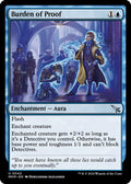 2024 Magic: The Gathering: Murders at Karlov Manor (MKM) - Burden of Proof (#42, Uncommon) (, Near Mint)