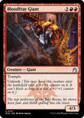 2024 Magic: The Gathering: Ravnica Remastered (RVR) - Bloodfray Giant (#101, Uncommon) (, Near Mint)