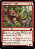 2024 Magic: The Gathering: Ravnica Remastered (RVR) - Rubblebelt Maaka (#121, Common) (, Near Mint)