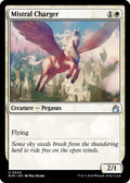 2024 Magic: The Gathering: Ravnica Remastered (RVR) - Mistral Charger (#24, Uncommon)