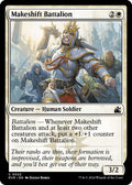 2024 Magic: The Gathering: Ravnica Remastered (RVR) - Makeshift Battalion (#22, Common) (, Near Mint)