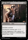 2024 Magic: The Gathering: Ravnica Remastered (RVR) - Stab Wound (#93, Uncommon) (, Near Mint)