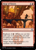 2024 Magic: The Gathering: Ravnica Remastered (RVR) - Siege of Towers (#123, Uncommon)