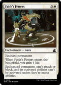 2024 Magic: The Gathering: Ravnica Remastered (RVR) - Faiths Fetters (#18, Common) (, Near Mint)