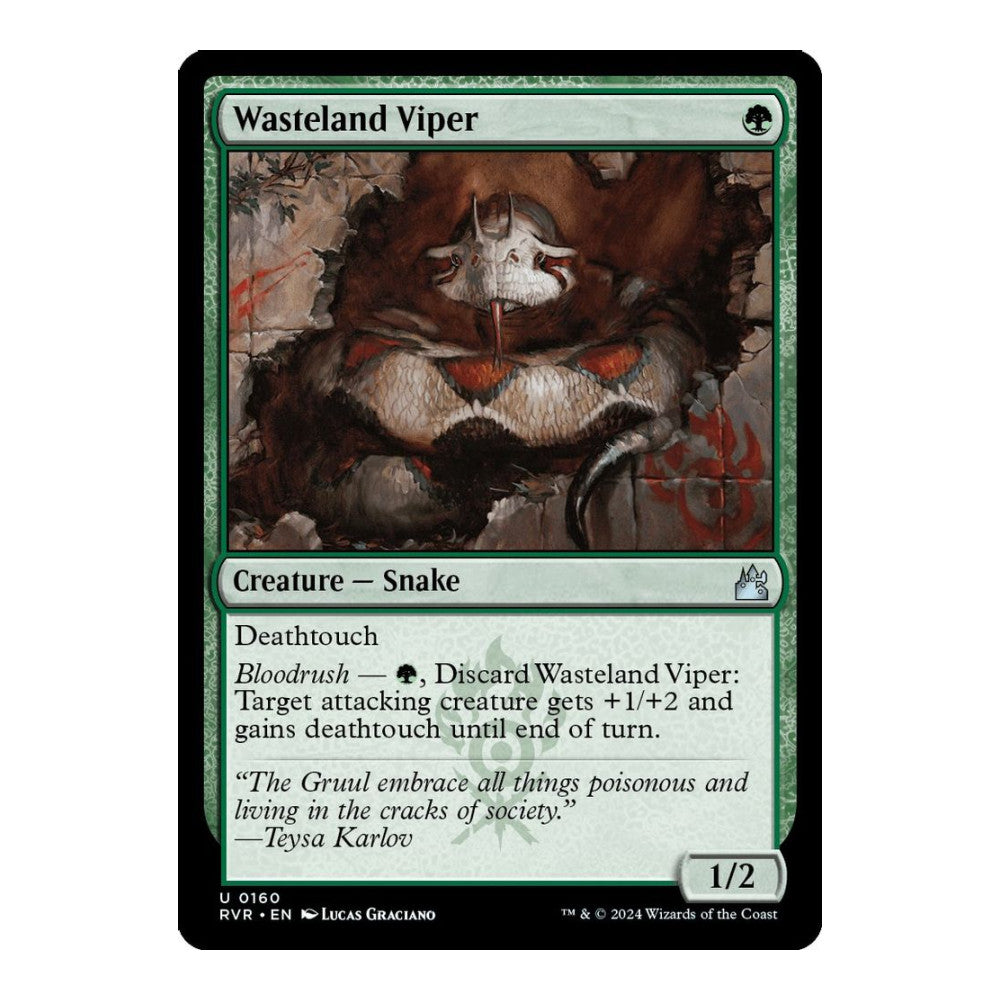 Wasteland Viper - Ravnica Remastered () - Near Mint -