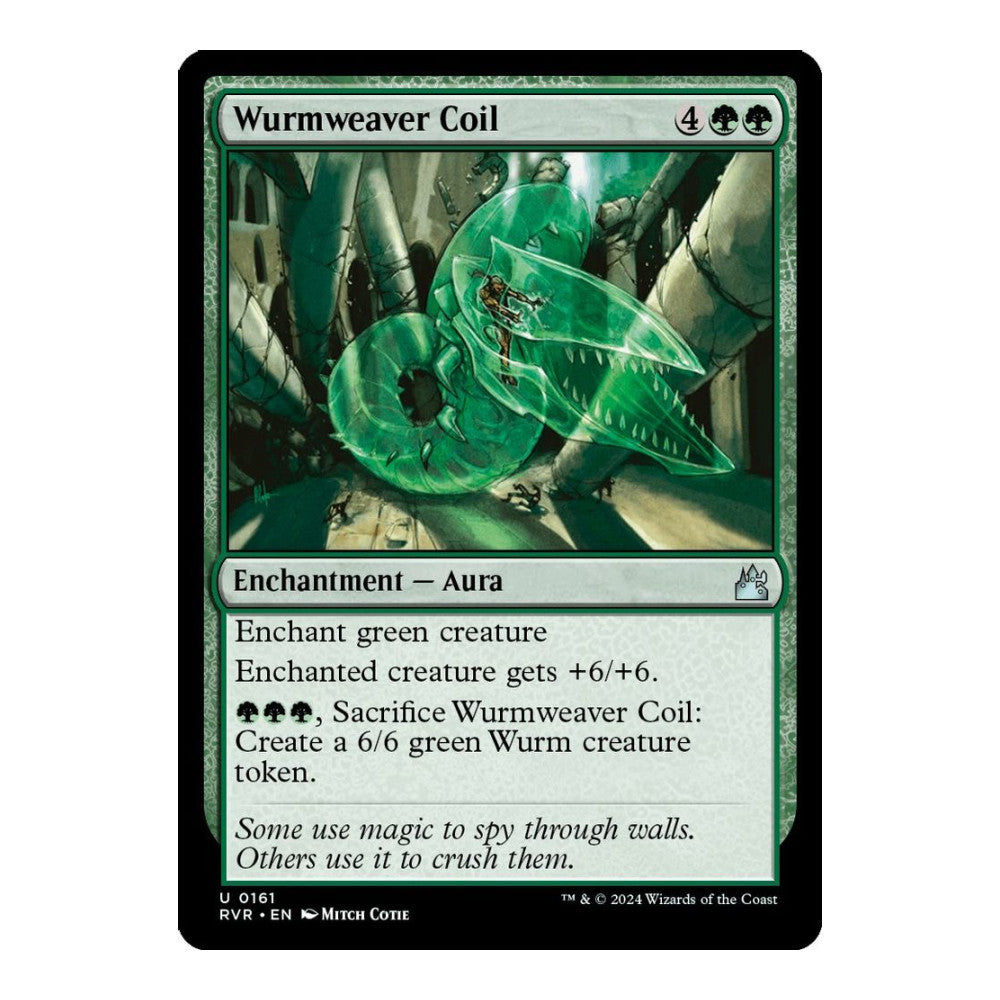 Wurmweaver Coil - Ravnica Remastered (Foil) - Near Mint -