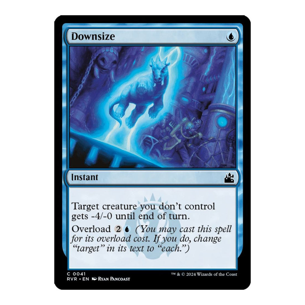 2024 Magic: The Gathering: Ravnica Remastered (RVR) - Downsize (#41, Common) (Foil, Near Mint)