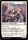 2024 Magic: The Gathering: Ravnica Remastered (RVR) - Sunhome Stalwart (#28, Uncommon) (, Near Mint)