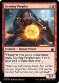 2024 Magic: The Gathering: Ravnica Remastered (RVR) - Burning Prophet (#104, Common) (, Near Mint)