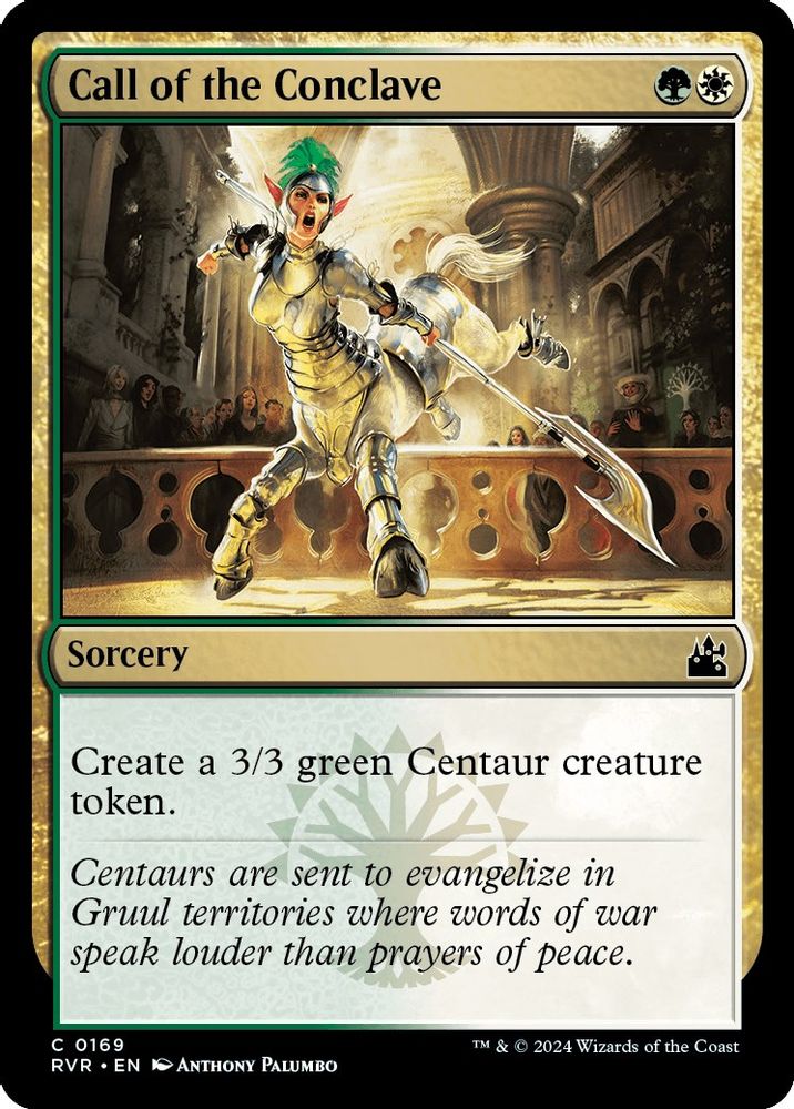 2024 Magic: The Gathering: Ravnica Remastered (RVR) - Call of the Conclave (#169, Common) (, Near Mint)