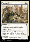 2024 Magic: The Gathering: Ravnica Remastered (RVR) - To Arms (#30, Uncommon)