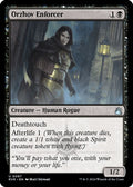 2024 Magic: The Gathering: Ravnica Remastered (RVR) - Orzhov Enforcer (#87, Uncommon) (, Near Mint)