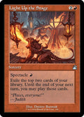 2024 Magic: The Gathering: Ravnica Remastered (RVR) - Light Up the Stage Retro Frame (#338, Uncommon) (, Near Mint)