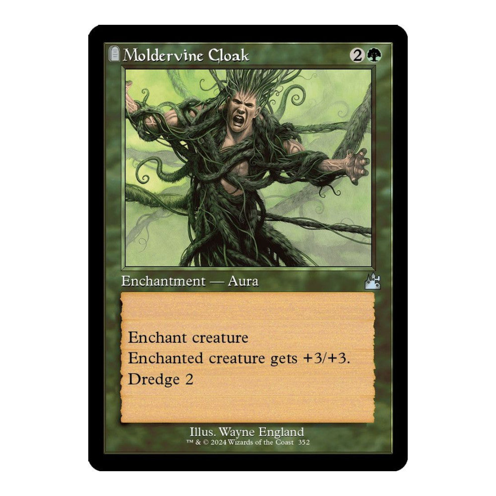 Moldervine Cloak (Retro Frame) - Ravnica Remastered (Foil) - Near Mint -