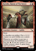 2024 Magic: The Gathering: Murders at Karlov Manor (MKM) - Krenko Baron of Tin Street (#135, Rare) (, Near Mint)