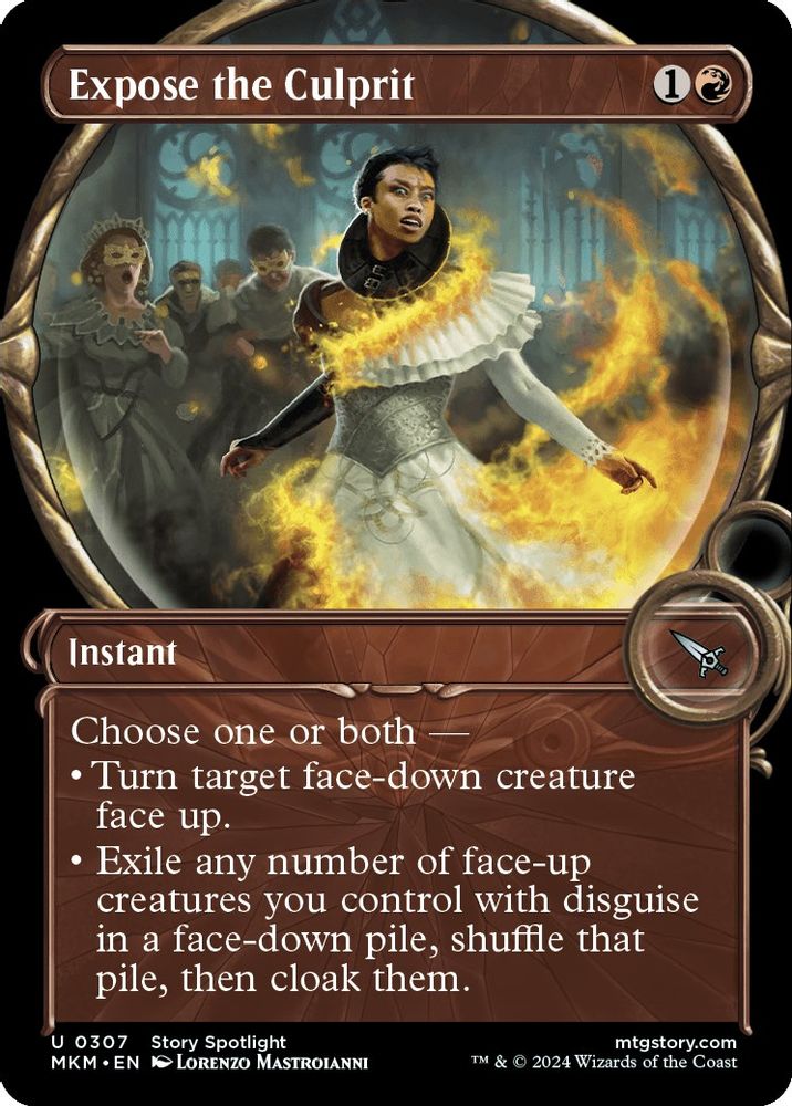 2024 Magic: The Gathering: Murders at Karlov Manor (MKM) - Expose the Culprit Showcase (#307, Uncommon) (, Near Mint)