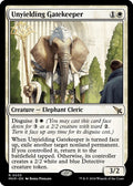 2024 Magic: The Gathering: Murders at Karlov Manor (MKM) - Unyielding Gatekeeper (#35, Rare) (, Near Mint)