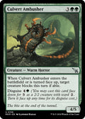 2024 Magic: The Gathering: Murders at Karlov Manor (MKM) - Culvert Ambusher (#158, Uncommon)