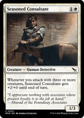 2024 Magic: The Gathering: Murders at Karlov Manor (MKM) - Seasoned Consultant (#33, Common)