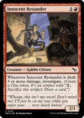 2024 Magic: The Gathering: Murders at Karlov Manor (MKM) - Innocent Bystander (#133, Common)