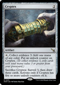 2024 Magic: The Gathering: Murders at Karlov Manor (MKM) - Cryptex (#251, Rare) (, Near Mint)