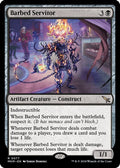2024 Magic: The Gathering: Murders at Karlov Manor (MKM) - Barbed Servitor (#77, Rare) (, Near Mint)