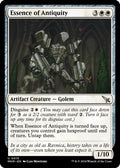 2024 Magic: The Gathering: Murders at Karlov Manor (MKM) - Essence of Antiquity (#15, Uncommon)