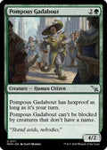 2024 Magic: The Gathering: Murders at Karlov Manor (MKM) - Pompous Gadabout (#171, Uncommon) (, Near Mint)