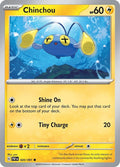 2024 Pokemon: SV: Paldean Fates (PAF) - Chinchou (#020/091, Common) (Reverse Holofoil, Near Mint)