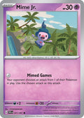 2024 Pokemon: SV: Paldean Fates (PAF) - Mime Jr 031 091 (#031/091, Common) (Reverse Holofoil, Near Mint)