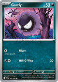 2024 Pokemon: SV: Paldean Fates (PAF) - Gastly (#055/091, Common) (Reverse Holofoil, Near Mint)