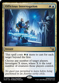 2024 Magic: The Gathering: Murders at Karlov Manor (MKM) - Officious Interrogation (#222, Rare) (, Near Mint)