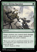 2024 Magic: The Gathering: Murders at Karlov Manor (MKM) - Hard Hitting Question (#164, Uncommon) (, Near Mint)