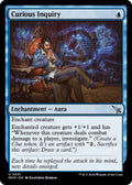 2024 Magic: The Gathering: Murders at Karlov Manor (MKM) - Curious Inquiry (#51, Uncommon) (, Near Mint)