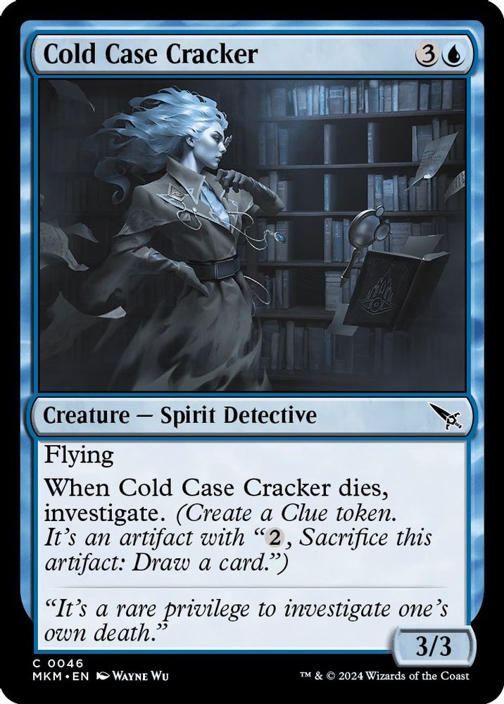 2024 Magic: The Gathering: Murders at Karlov Manor (MKM) - Cold Case Cracker (#46, Common)