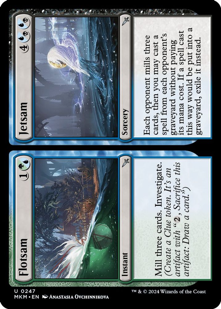 2024 Magic: The Gathering: Murders at Karlov Manor (MKM) - Flotsam Jetsam (#247, Uncommon) (, Near Mint)